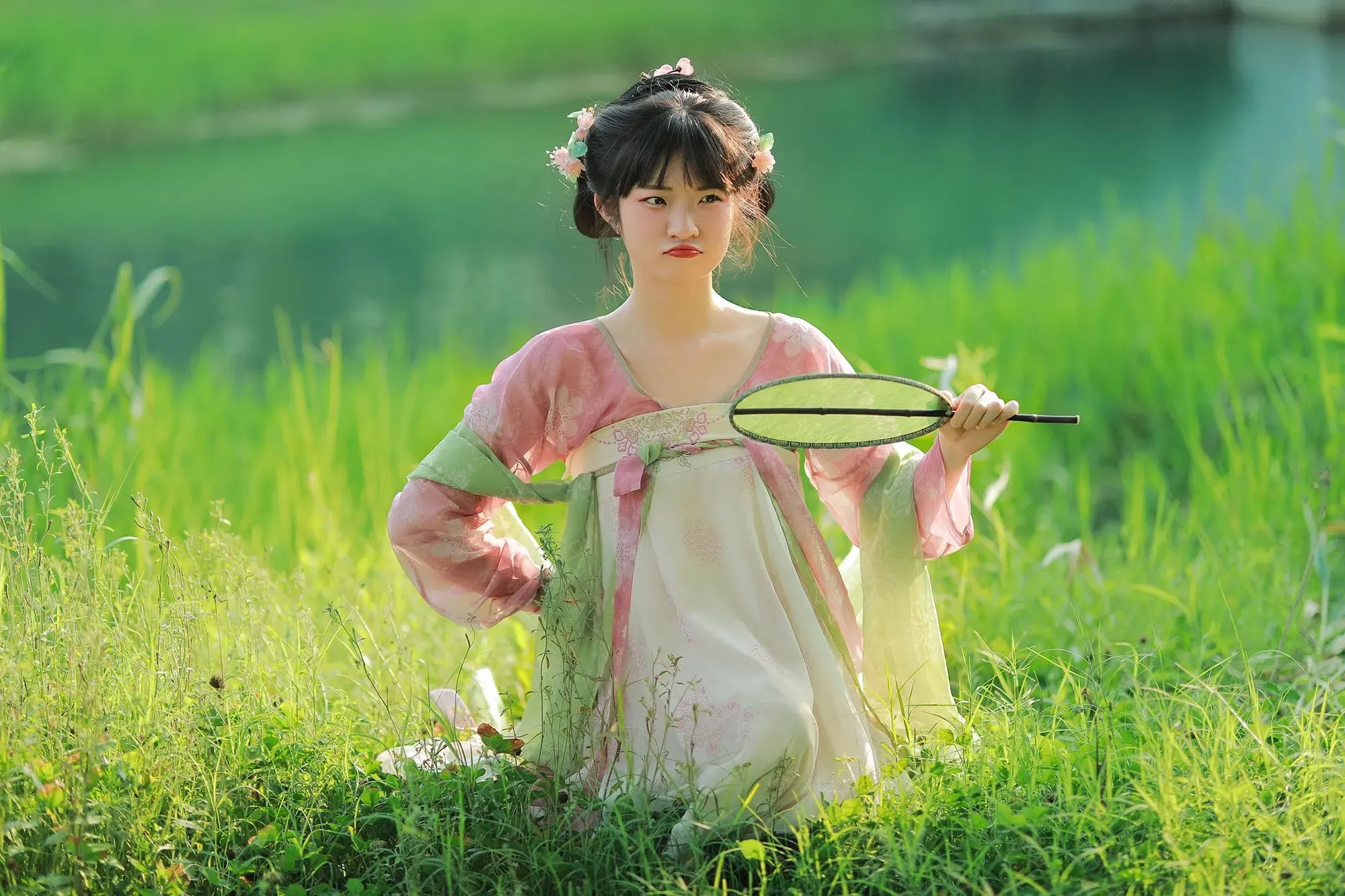 荷花少女